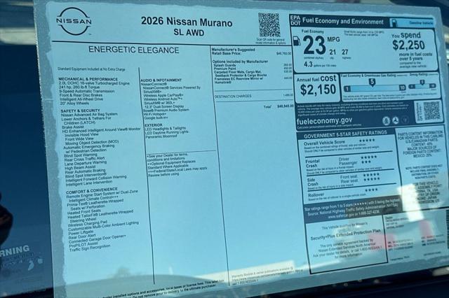 2026 Nissan Murano SL