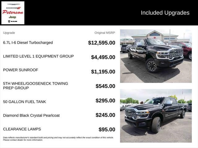 2025 Ram 3500 Limited Crew Cab 4x4 8 Box