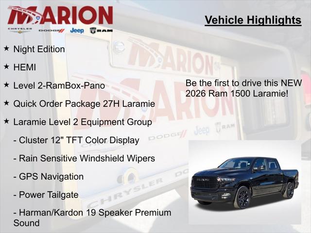 2026 Ram 1500 Laramie Crew Cab 4x4 57 Box