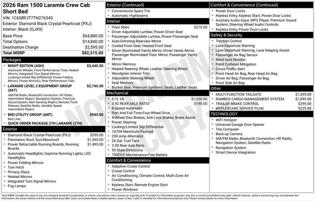 2026 Ram 1500 Laramie Crew Cab 4x4 57 Box