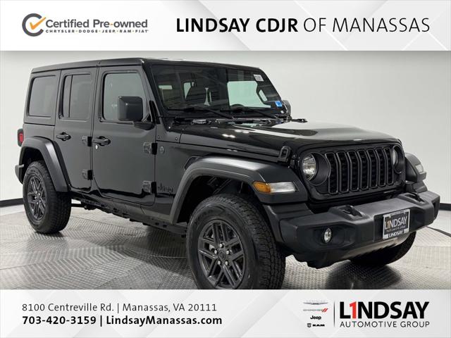 2024 Jeep Wrangler 4-Door Sport S 4x4