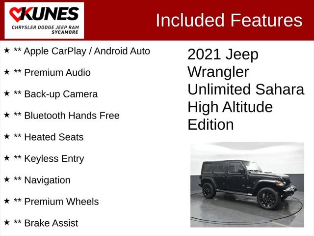 2021 Jeep Wrangler Unlimited High Altitude 4x4