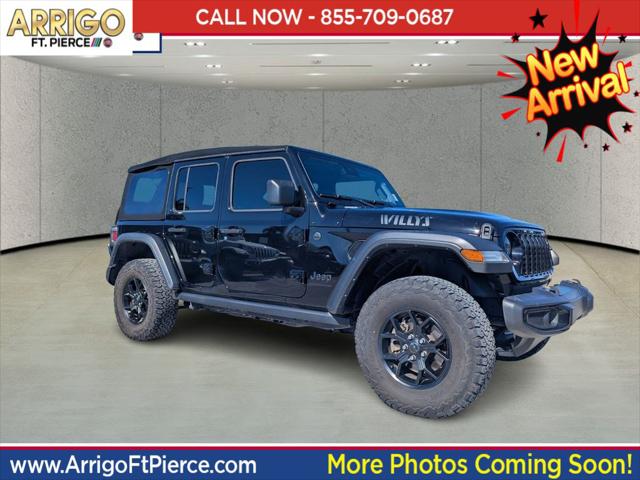 2024 Jeep Wrangler 4-Door Willys 4x4