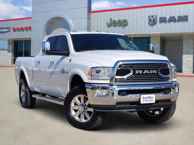 2018 RAM 3500 Laramie Longhorn Mega Cab 4x4 64 Box