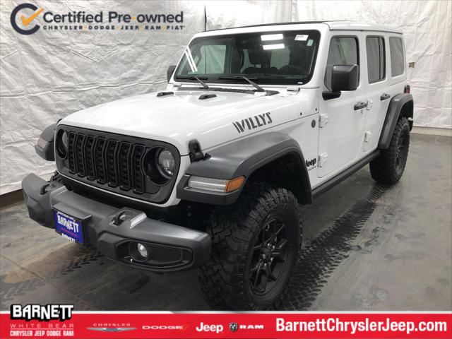 2024 Jeep Wrangler 4-Door Willys 4x4 2024 Jeep Wrangler 4-Door Willys 4x4