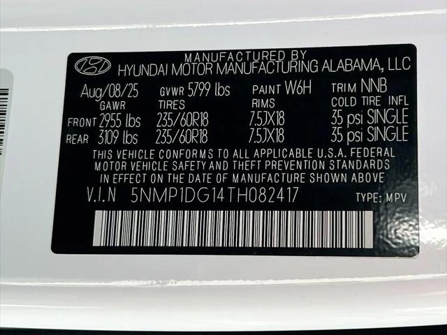 2026 Hyundai Santa Fe Hybrid SE
