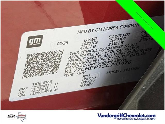 2025 Chevrolet Trax FWD LT