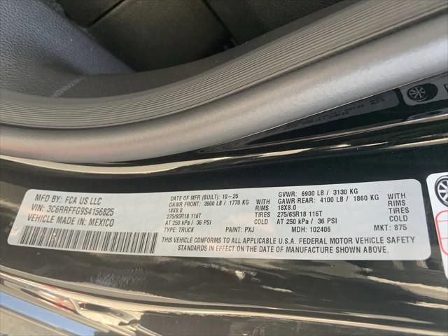 2025 Ram 1500 Big Horn Crew Cab 4x4 5'7" Box
