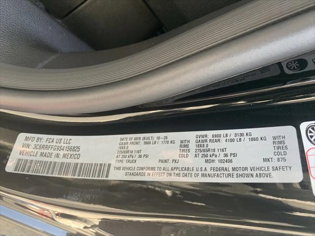 2025 Ram 1500 Big Horn Crew Cab 4x4 57 Box