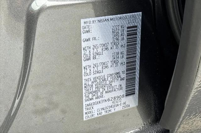 2026 Nissan Frontier Crew Cab PRO-4X 4x4