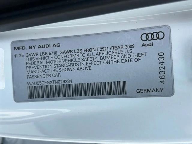 2026 Audi A6 Premium Plus quattro S tronic