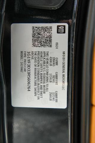 2024 Chevrolet Corvette Z06 RWD Convertible 3LZ