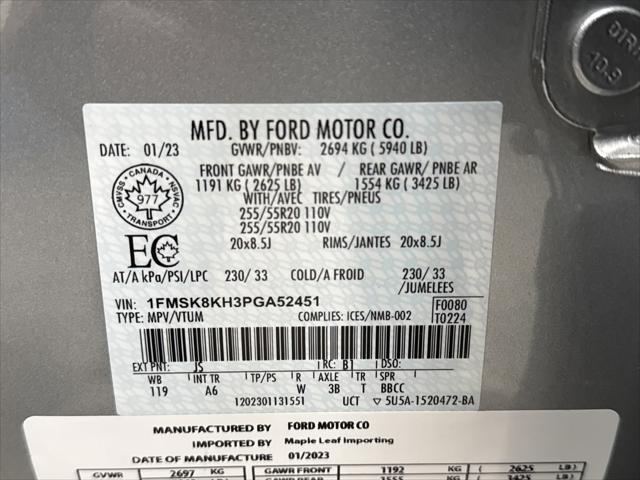 2023 Ford Explorer ST-Line