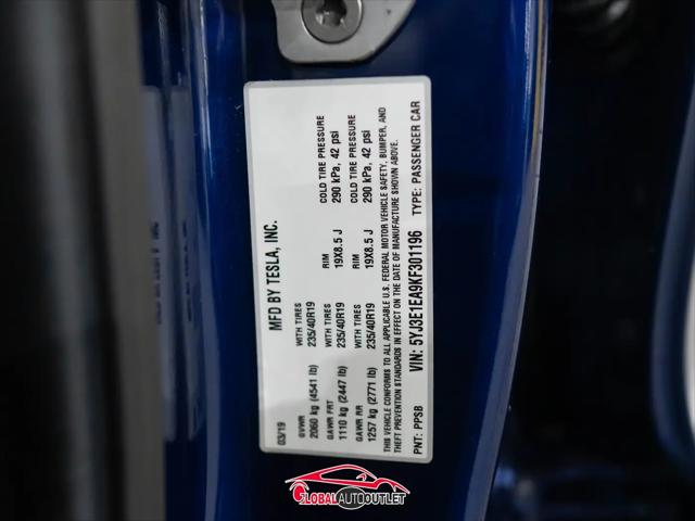 2019 Tesla Model 3 Standard Range