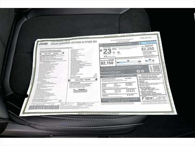 2026 Jeep Grand Cherokee Altitude 4x4