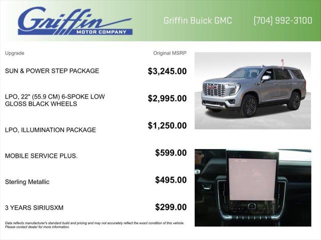 2026 GMC Yukon 4WD Denali