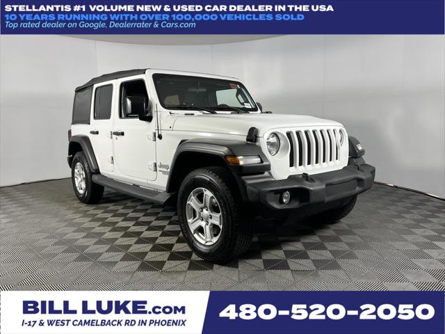 2019 Jeep Wrangler Unlimited Sport S 4x4