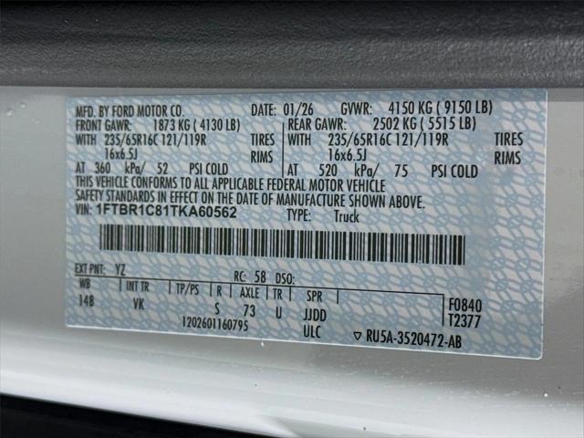 2026 Ford Transit Cargo Van Cargo Van