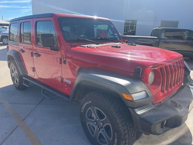 2018 Jeep Wrangler Unlimited Sport S 4x4
