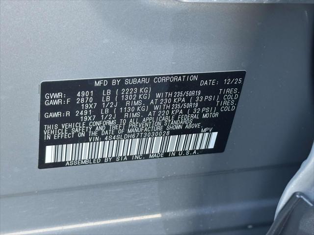 2026 Subaru Forester Sport