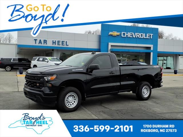 2025 Chevrolet Silverado 1500 4WD Regular Cab Long Bed WT for sale in Roxboro, NC