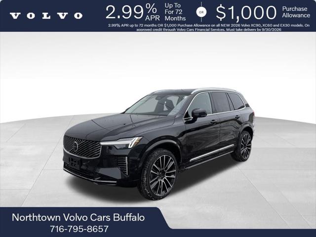 2026 Volvo XC90 Plus, B6 AWD Gas mild hybrid, Gasoline, Bright, 7 Seats for sale in Amherst, NY
