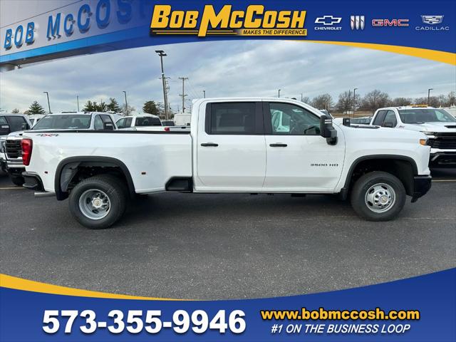 2026 Chevrolet Silverado 3500HD Crew Cab, Long Bed, WT Dual Rear Wheel, RWD for sale in Columbia, MO