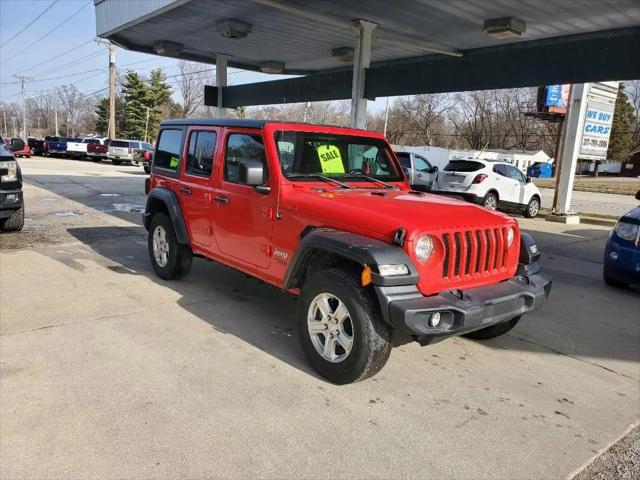 2018 Jeep Wrangler Unlimited Sport S 4x4 for sale in Springfield, IL