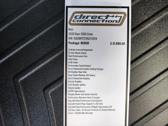 2026 Ram 1500 Big Horn Crew Cab 4x4 5'7" Box