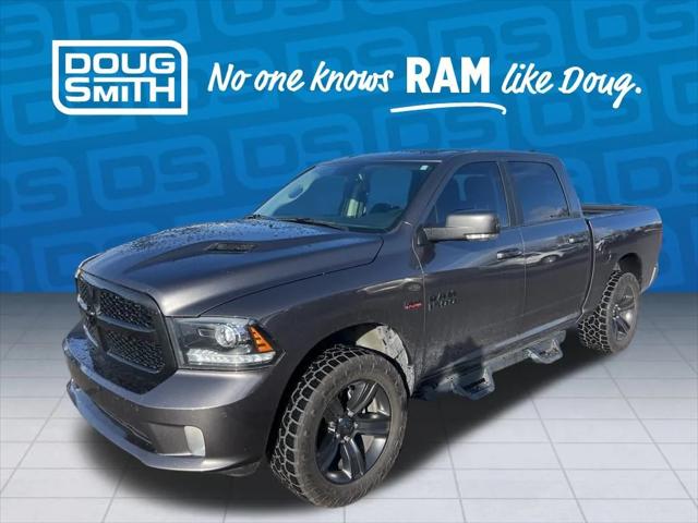 2017 RAM 1500 Night Crew Cab 4x4 57 Box