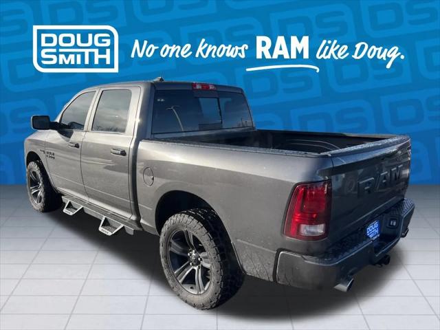 2017 RAM 1500 Night Crew Cab 4x4 57 Box