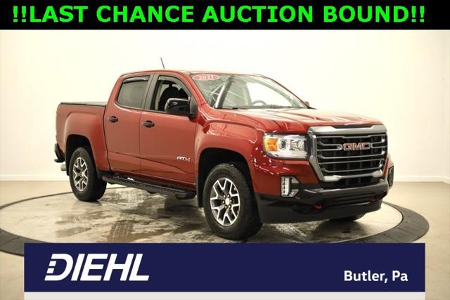 2021 GMC Canyon 4WD Crew Cab Short Box AT4 - Cloth