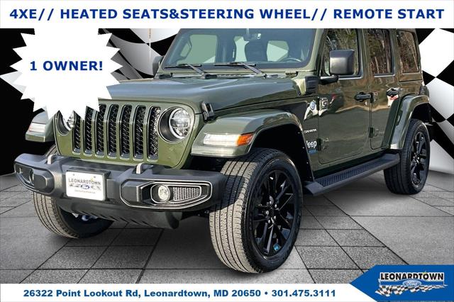 2022 Jeep Wrangler 4xe Unlimited Sahara 4x4 2022 Jeep Wrangler 4xe Unlimited Sahara 4x4