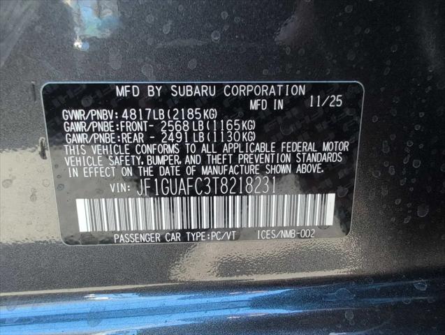 2026 Subaru Impreza Sport