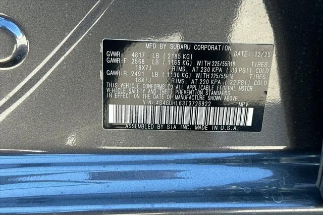 2026 Subaru Crosstrek Limited