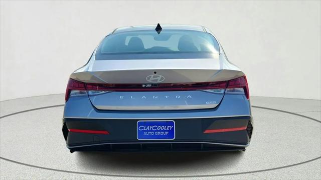 2026 Hyundai Elantra Hybrid Blue