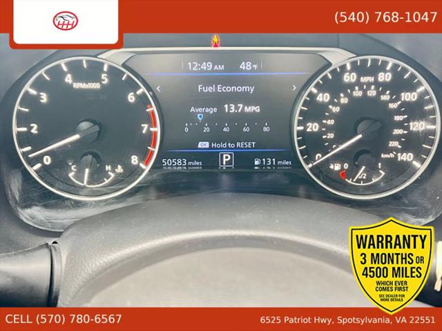 2022 Nissan Altima SV FWD