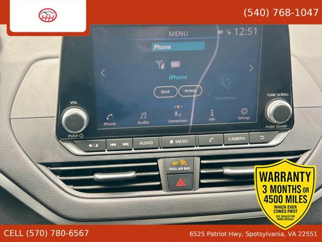 2022 Nissan Altima SV FWD