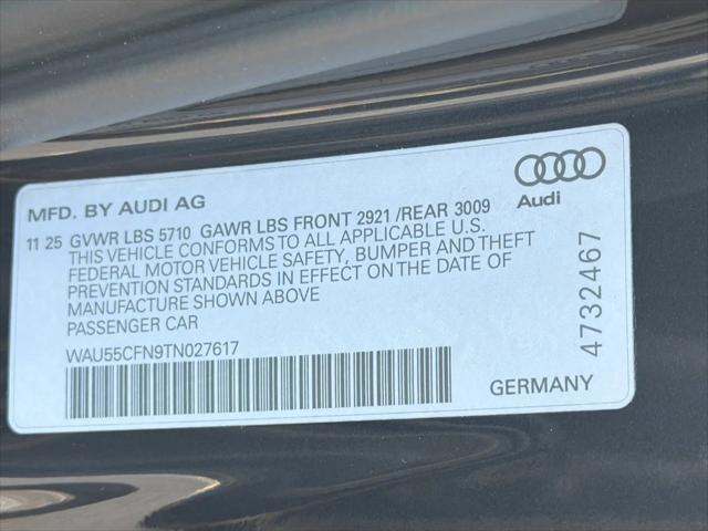 2026 Audi A6 Premium Plus quattro S tronic