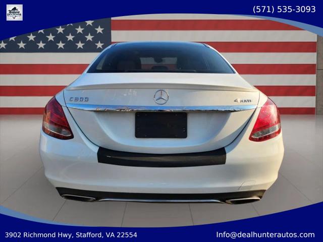 2016 Mercedes-Benz C-CLASS C 300 4MATIC