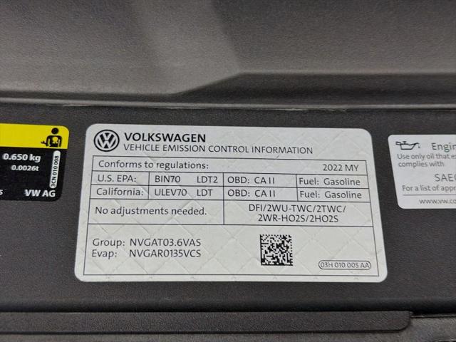 2022 Volkswagen Atlas 3.6L V6 SE w/Technology