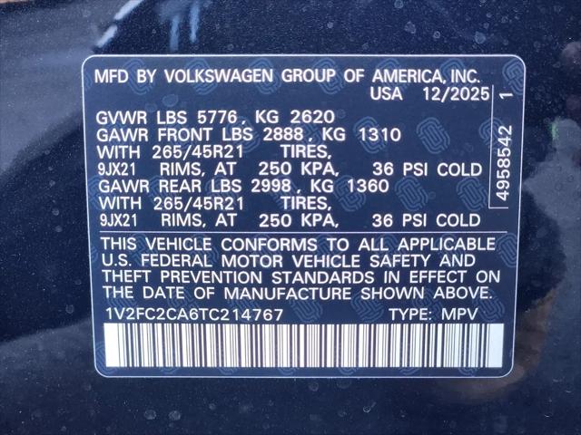 2026 Volkswagen Atlas Cross Sport SEL Premium R-Line