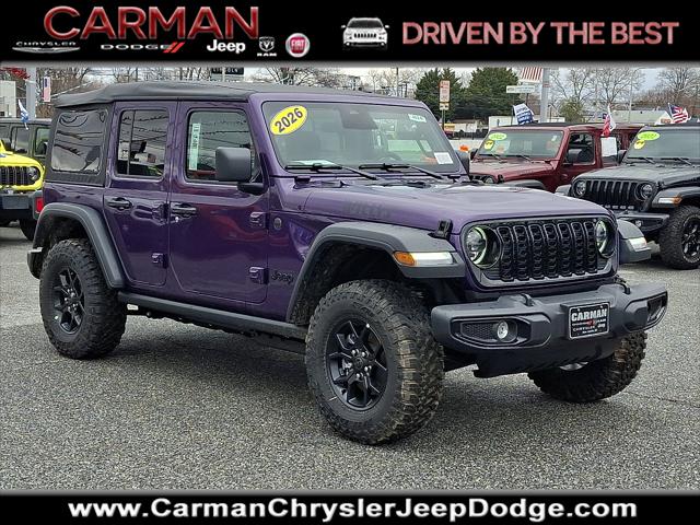 2026 Jeep Wrangler WRANGLER 4-DOOR WILLYS