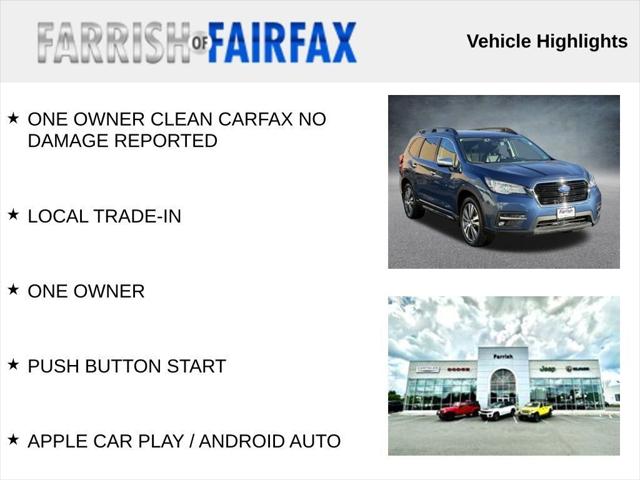 2022 Subaru Ascent Touring 2022 Subaru Ascent Touring