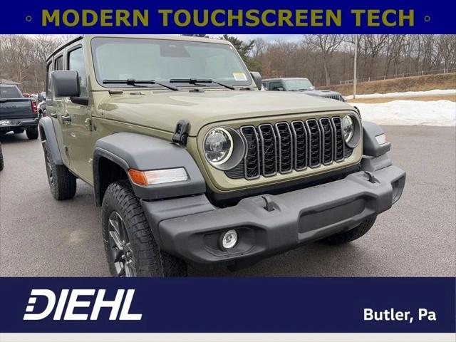 2026 Jeep Wrangler WRANGLER 4-DOOR SPORT S 2026 Jeep Wrangler WRANGLER 4-DOOR SPORT S