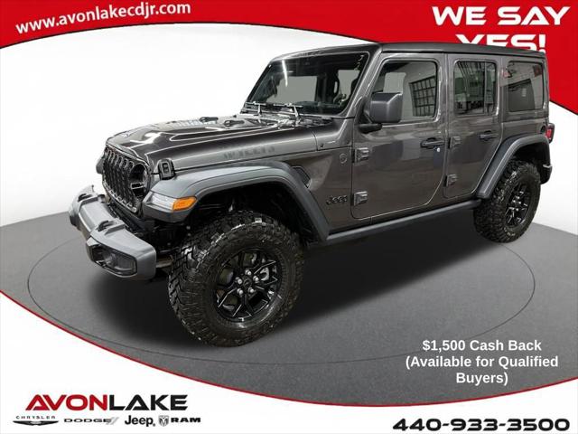 2026 Jeep Wrangler WRANGLER 4-DOOR WILLYS 2026 Jeep Wrangler WRANGLER 4-DOOR WILLYS