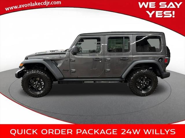 2026 Jeep Wrangler WRANGLER 4-DOOR WILLYS 2026 Jeep Wrangler WRANGLER 4-DOOR WILLYS