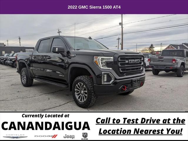 2022 GMC Sierra 1500 Limited 4WD Crew Cab Short Box AT4
