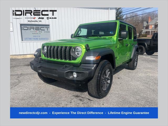 2026 Jeep Wrangler WRANGLER 4-DOOR SPORT 2026 Jeep Wrangler WRANGLER 4-DOOR SPORT