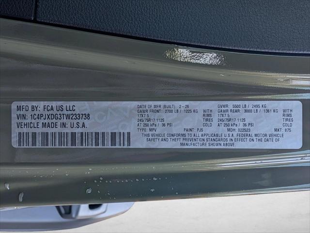 2026 Jeep Wrangler Sport